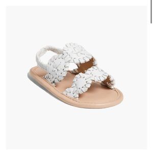NWT Jack Rogers Baby Lauren White Sandal size 9-12